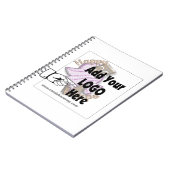 Voeg Uw LOGO van het Bedrijf als cliënt of werknem Notitieboek (Linkerzijde)