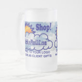 Voeg uw Logo van het Bedrijf op de Mokken van de B (Voorkant links)