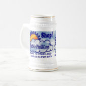 Voeg uw Logo van het Bedrijf op de Steins van de B Bierpul (Voorkant links)