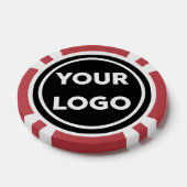 Voeg Uw Logo van het BedrijfsBedrijf op Zwarte Bra Poker Chips (Enkel)