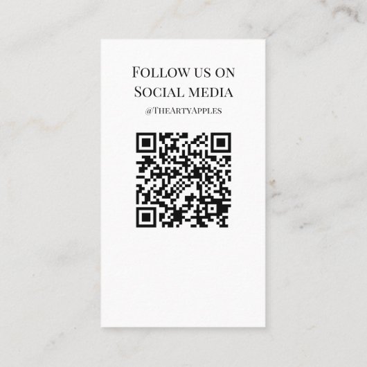 VOEG UW LOGO wasinstructies ZORGKAARTEN TOE Visitekaartje (Achterkant)