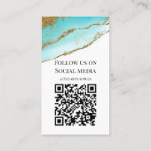 VOEG UW LOGO wasinstructies ZORGKAARTEN TOE Visitekaartje (Achterkant)