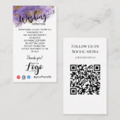 VOEG UW LOGO wasinstructies ZORGKAARTEN TOE Visitekaartje (Voorkant / Achterkant)