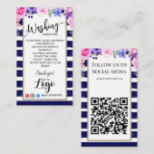 VOEG UW LOGO wasinstructies ZORGKAARTEN TOE Visitekaartje (Voorkant / Achterkant)