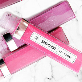 Voeg uw Logo zwart-grens en lijnproduct toe Labels