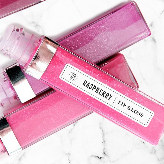 Voeg uw Logo zwart-grens en lijnproduct toe Labels