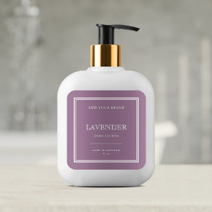 Voeg uw merk Klassieke Eigen Colour Product Label 