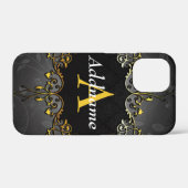 Voeg uw naam en paraaf toe Case-Mate iPhone case (Achterkant (horizontaal))