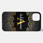 Voeg uw naam en paraaf toe Case-Mate iPhone case (Achterkant (horizontaal))