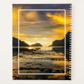 Voeg uw naam toe | Baai van El Nido Zonsondergang Planner (Achterkant)