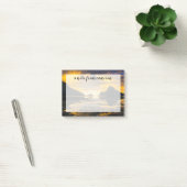 Voeg uw naam toe | Baai van El Nido Zonsondergang Post-it® Notes (Kantoor)