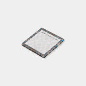 Voeg uw naam toe | Fractal Design Pheasant Feather Post-it® Notes (Schuin)