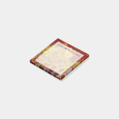 Voeg uw naam toe | Red Crayola Jasper Post-it® Notes (Schuin)
