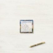 Voeg uw naam toe | Sneeuw in Death Valley Post-it® Notes (Op bureau)