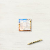 Voeg uw naam toe | Vermilion Cliff Rotsformaties Post-it® Notes (Op bureau)