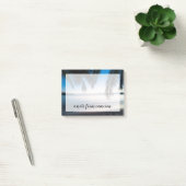 Voeg uw naam toe | Zonsondergang Tropisch zeelands Post-it® Notes (Kantoor)