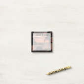 Voeg uw naam toe | Zonsopgang Over Freycinet Np Post-it® Notes (Op bureau)