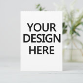 Voeg uw ontwerp hier klassieke elegante sjabloon t (Staand voorkant)