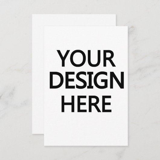 Voeg uw ontwerp hier klassieke elegante sjabloon t (Voorkant / Achterkant)