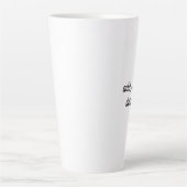 voeg uw ontwerp latte mok toe (Voorkant)