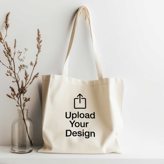 Voeg uw ontwerp toe aan de Canvas tas