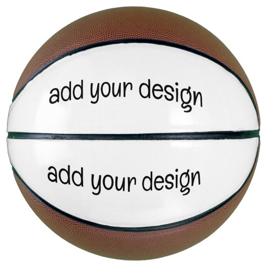 voeg uw ontwerp toe basketbal (Voorkant)