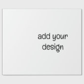 voeg uw ontwerp toe cadeaupapier (Vlak)