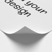 voeg uw ontwerp toe cadeaupapier (Hoek)