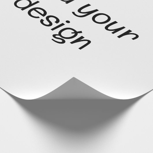 voeg uw ontwerp toe cadeaupapier (Hoek)