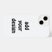 voeg uw ontwerp toe Case-Mate iPhone case (Achterkant (horizontaal))