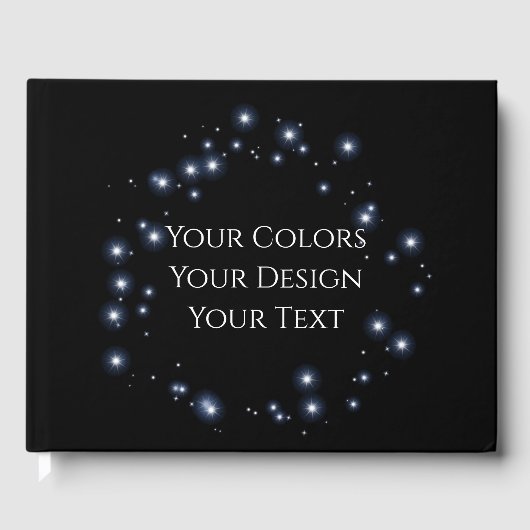 Voeg uw ontwerp toe - Creëer uw eigen ontwerp Gastenboek (Voorkant)