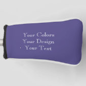 Voeg uw ontwerp toe - Creëer uw eigen ontwerp Golfheadcover (Voorkant)