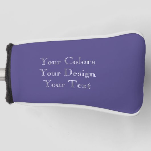 Voeg uw ontwerp toe - Creëer uw eigen ontwerp Golfheadcover (Voorkant)