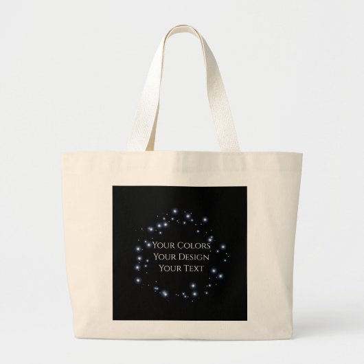 Voeg uw ontwerp toe - Creëer uw eigen ontwerp Grote Tote Bag (Voorkant)