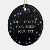 Voeg uw ontwerp toe - Creëer uw eigen ontwerp Keramisch Ornament (Links)