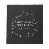 Voeg uw ontwerp toe - Creëer uw eigen ontwerp Notitieblok (Voorkant)