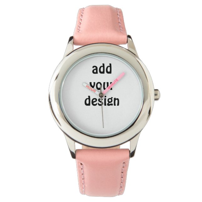 voeg uw ontwerp toe horloge (Voorkant)