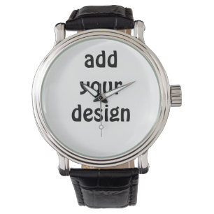 voeg uw ontwerp toe horloge