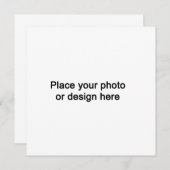 voeg uw ontwerp toe kaart (Voorkant / Achterkant)