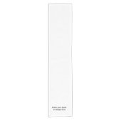 voeg uw ontwerp toe korte tafelloper (Voorkant)