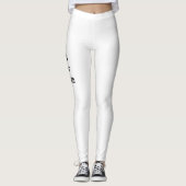voeg uw ontwerp toe leggings (Voorkant)