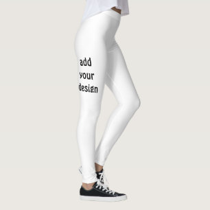 voeg uw ontwerp toe leggings