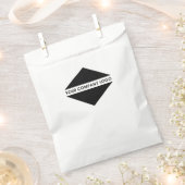 Voeg uw ontwerp toe | Logo Favor Tassen Bedankzakje (Geknipt)