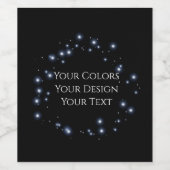 Voeg uw ontwerp toe - Maak uw eigen Wijn Etiket (Enkel label)