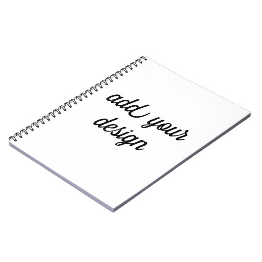 voeg uw ontwerp toe notitieboek (Linkerzijde)