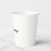 voeg uw ontwerp toe papieren bekers (Links)