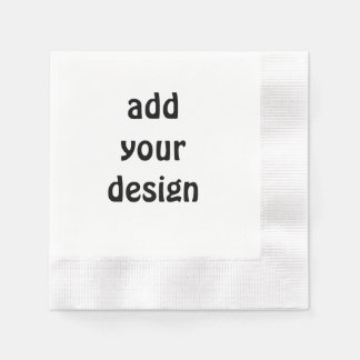 voeg uw ontwerp toe servet