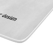 voeg uw ontwerp toe snijplank (Hoek)