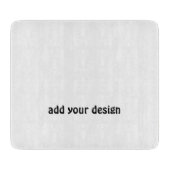 voeg uw ontwerp toe snijplank (Voorkant)