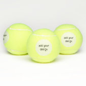 voeg uw ontwerp toe tennisballen (Multi)